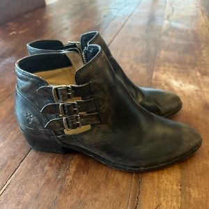 Frye Ray Belted Booties